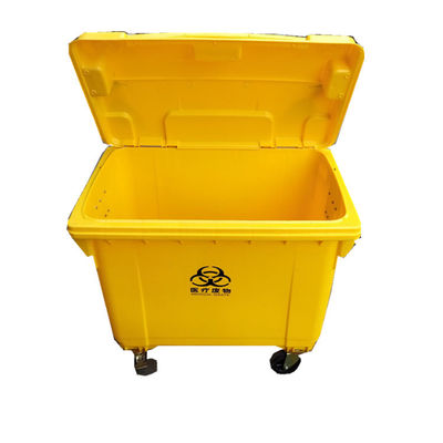 1100L ISO9001 ถังขยะรีไซเคิล, กล่องเก็บของพลาสติกรีไซเคิล OEM