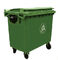 1100L ISO9001 ถังขยะรีไซเคิล, กล่องเก็บของพลาสติกรีไซเคิล OEM